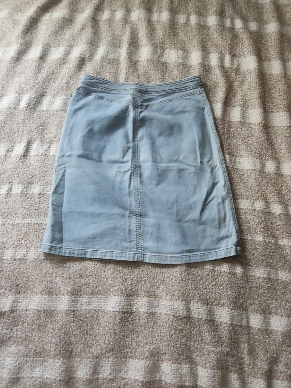 Splendid Light Blue Denim A-Line Skirt
